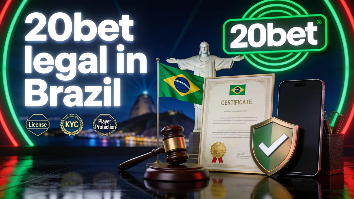 20bet no Brasil — A 20bet é Legal e Segura no Brasil?